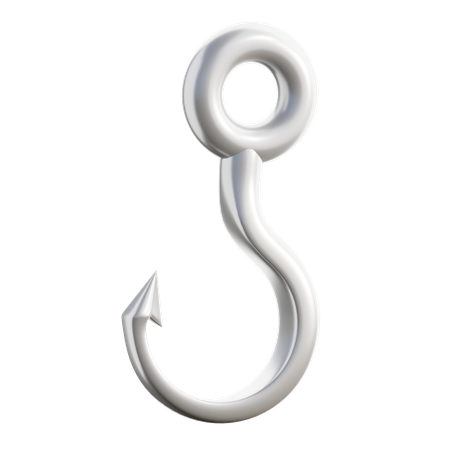 Fishing Hook  3D Icon