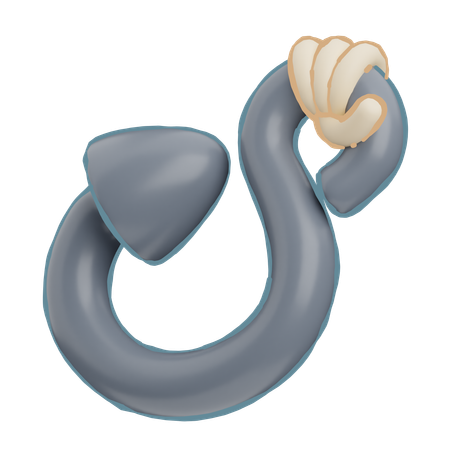 Fishing Hook  3D Icon