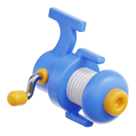 Fishing Reels  3D Icon