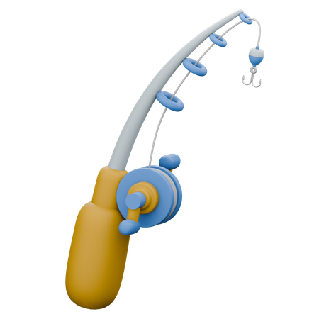 Fishing road 3D Icon