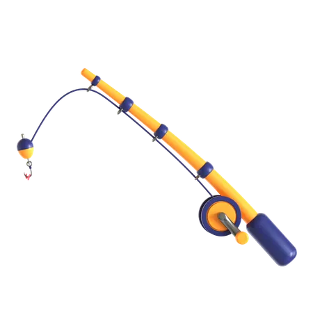 Fishing Rod  3D Icon