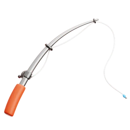 Fishing Rod  3D Icon