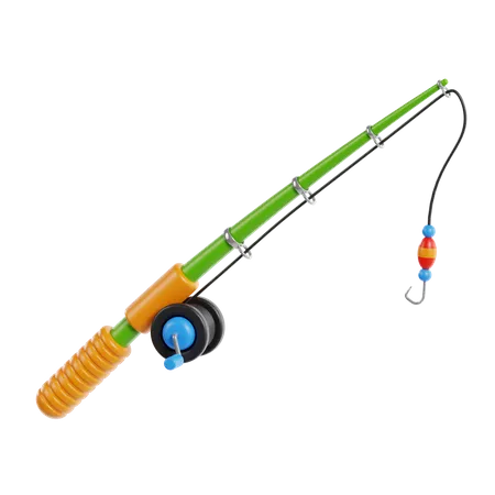 Fishing Rod  3D Icon