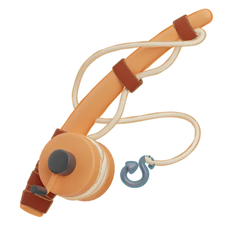 Fishing Rod  3D Icon