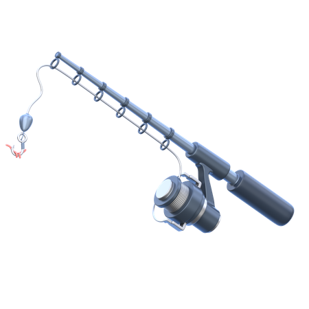 Fishing Rod  3D Icon