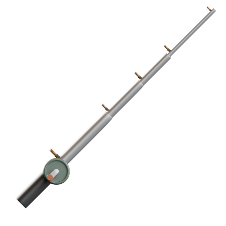 Fishing Rod  3D Icon