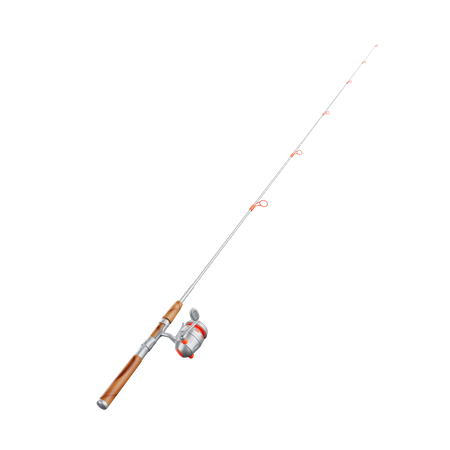 Fishing Rod  3D Icon