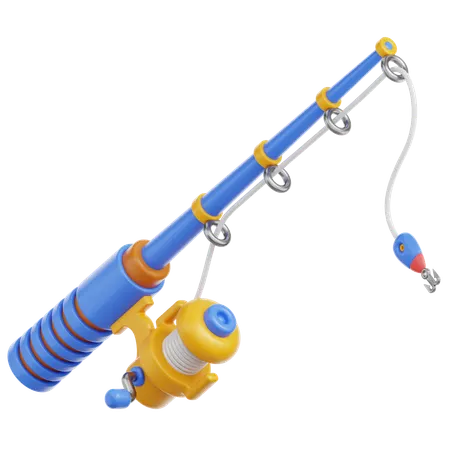Fishing Rod  3D Icon