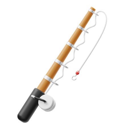 Fishing Rod  3D Icon