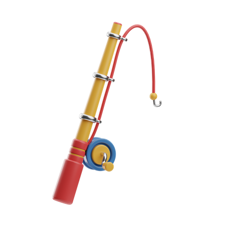 Fishing Rod 3D Icon