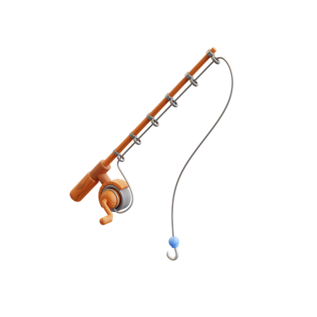 Fishing Rod  3D Illustration