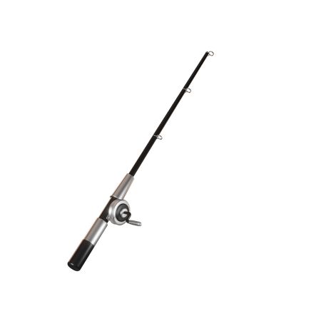 Fishing Rod 3D Illustration