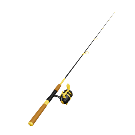 Fishing Rod  3D Icon