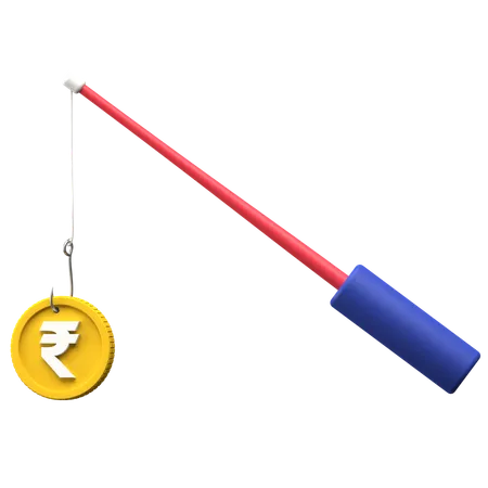 Fishing Rupee  3D Icon