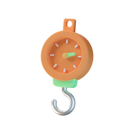 Fishing Scale  3D Icon