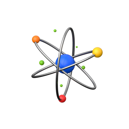 Física molecular  3D Icon