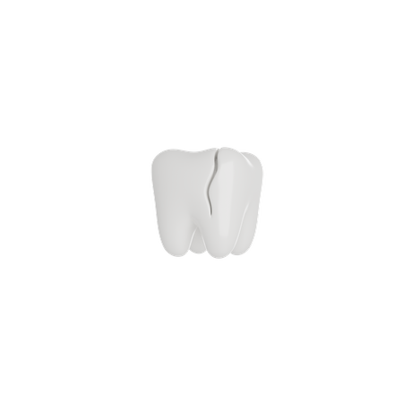 Fissure de dent  3D Icon