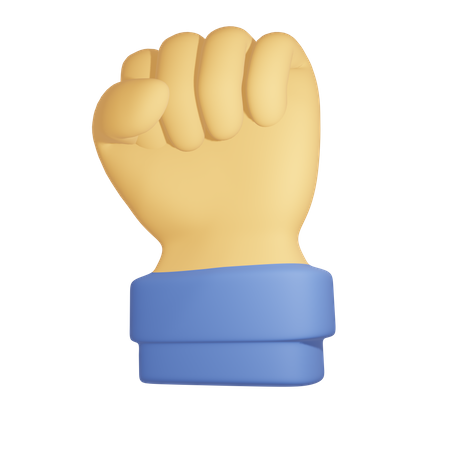 Fist  3D Icon