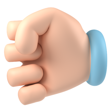 Fist  3D Icon