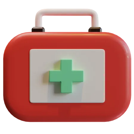 Fist Aid Kit  3D Icon