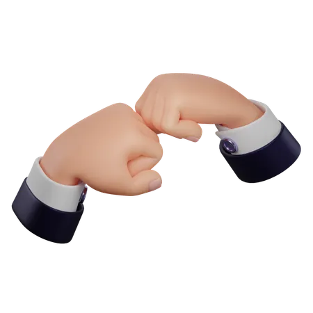 Fist Bump  3D Icon