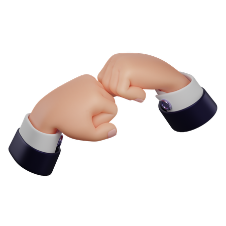 Fist Bump  3D Icon