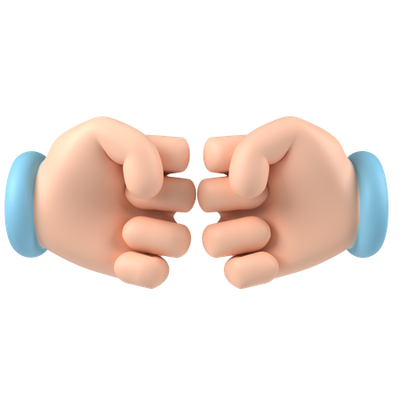 Fist Bump  3D Icon