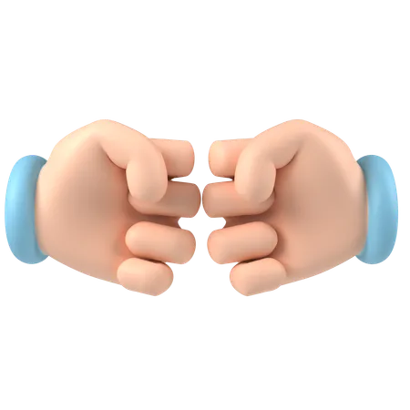 Fist Bump  3D Icon