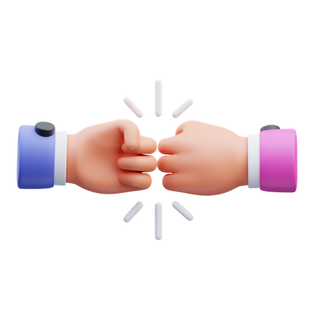 Fist Bump  3D Icon