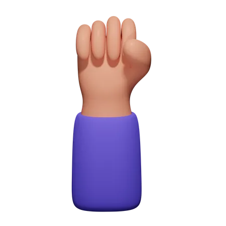 Fist Hand Download This Item Now 3D Icon