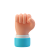3d fist emoji