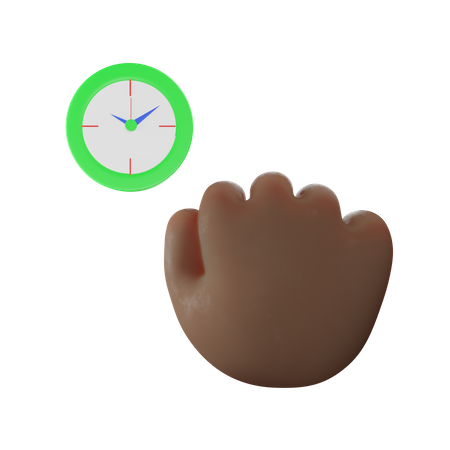 Fist Hand Gesture  3D Icon
