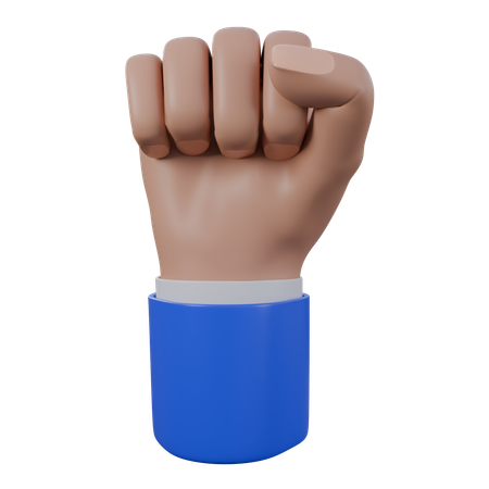 Fist Hand Gestures  3D Icon