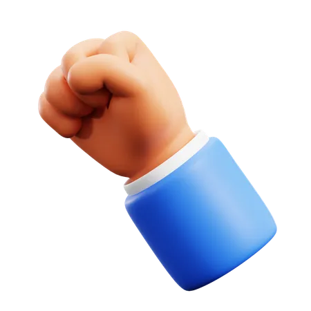 Fist Hand Gestures  3D Icon