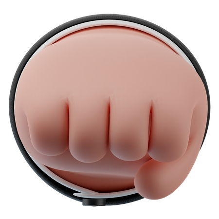 Fist Hand Gestures  3D Icon