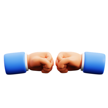 Fist Hand Gestures  3D Icon