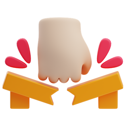 Fist Punch  3D Icon