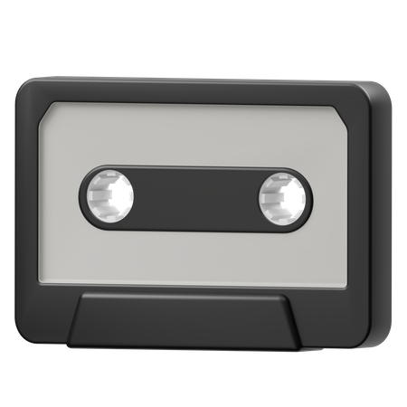 Fita cassete  3D Icon