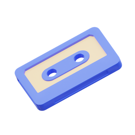 Fita cassete  3D Icon