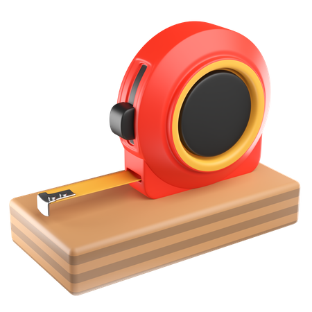 Fita métrica  3D Icon