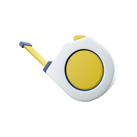 Fita métrica  3D Icon