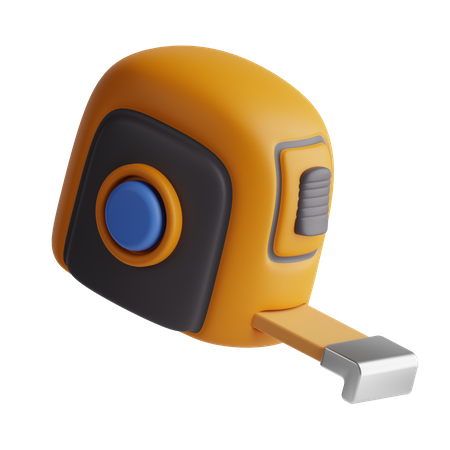 Fita métrica  3D Icon