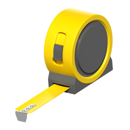 Fita métrica  3D Icon