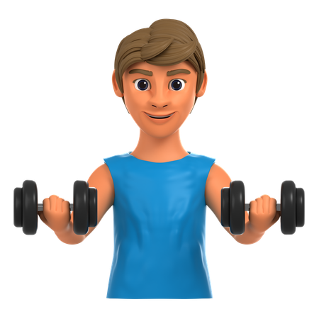 Fitness-Aktivität  3D Icon