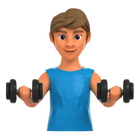 Fitness-Aktivität  3D Icon