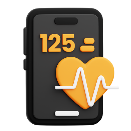 Fitness App  3D Icon