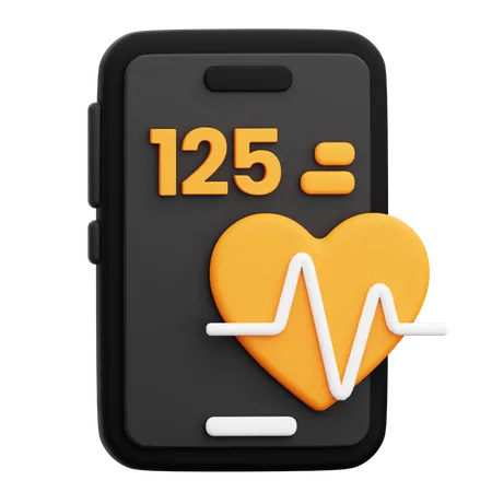 Fitness App  3D Icon