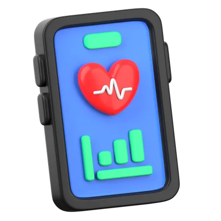 Fitness App  3D Icon