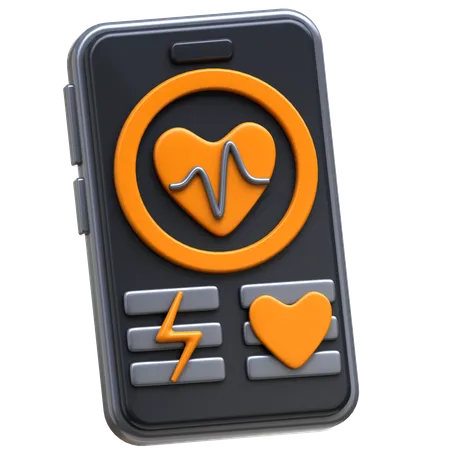 Fitness App  3D Icon