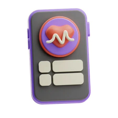 Fitness App  3D Icon